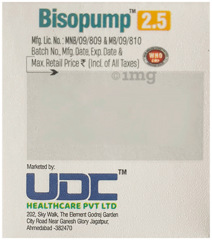 Bisopump 2.5 Tablet image Bisopump 2.5 Tablet image