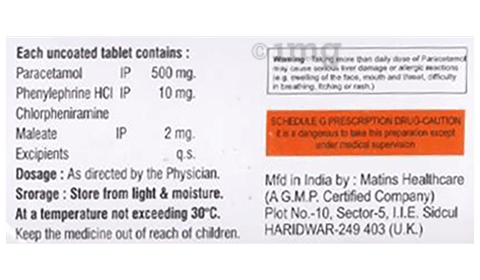 Lit Cold Tablet image
