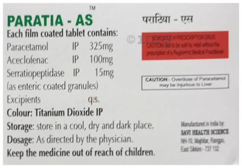 Paratia-AS Tablet image