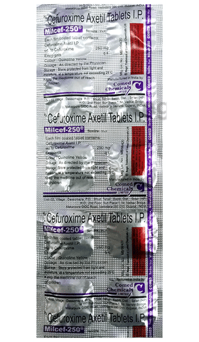 Milcef 250mg Tablet image