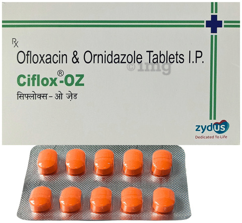Ciflox-OZ Tablet image