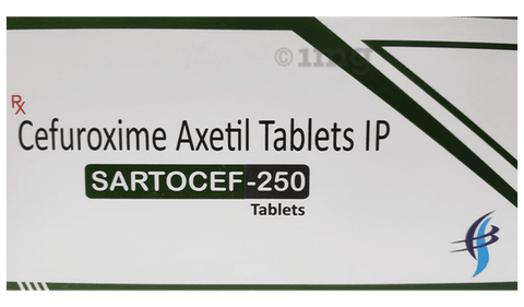 Sartocef 250 Tablet image