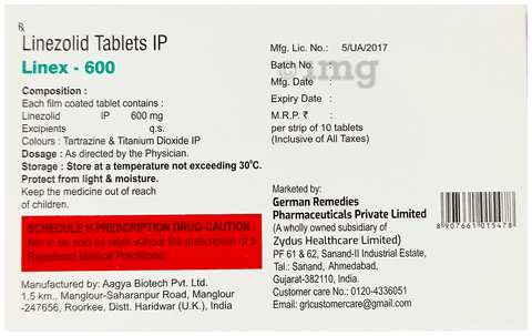 Linex 600 Tablet image