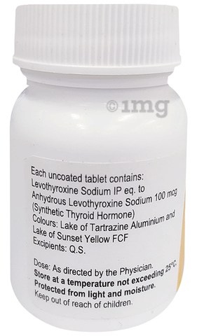 Lethyrox 100mg Tablet image Lethyrox 100mg Tablet image