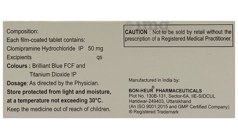 Jclomi 50mg Tablet image Jclomi 50mg Tablet image