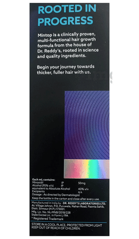 Mintop Forte 5% Minoxidil Solution image
