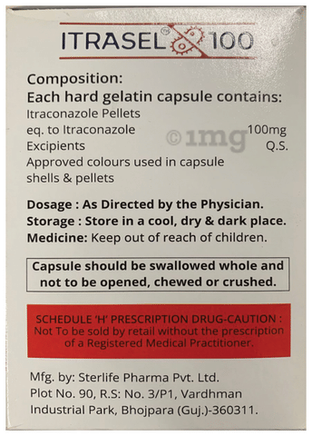 Itrasel 100 Capsule image
