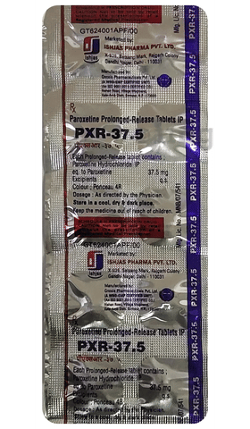 Pxr 37.5mg Tablet PR image Pxr 37.5mg Tablet PR image