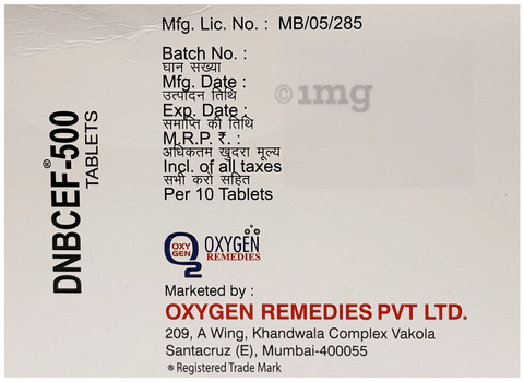 Dnbcef 500 Tablet image Dnbcef 500 Tablet image