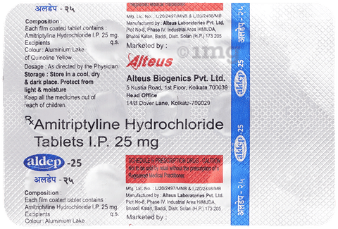 Aldep 25mg Tablet image