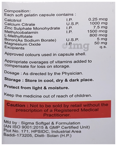 Xobical-HD Softgel Capsule