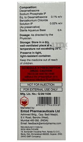 Monodexa 0.1% Eye Drop image Monodexa 0.1% Eye Drop image