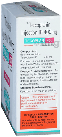 Tecoplan 400mg Injection image