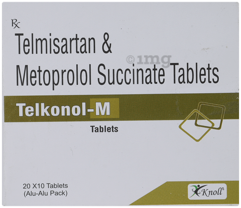 Telkonol M 40mg/25mg Tablet