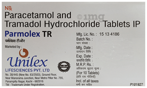 Parmolex TR Tablet image