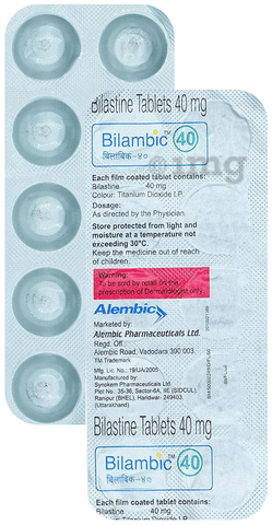 Bilambic 40mg Tablet image Bilambic 40mg Tablet image