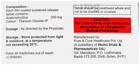 AB Star SR 200 Tablet image AB Star SR 200 Tablet image