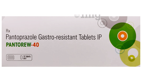 Pantorew 40 Tablet image Pantorew 40 Tablet image