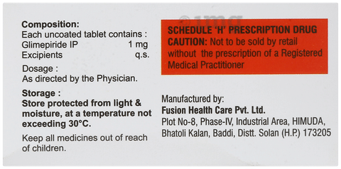 Glynamic 1mg Tablet image