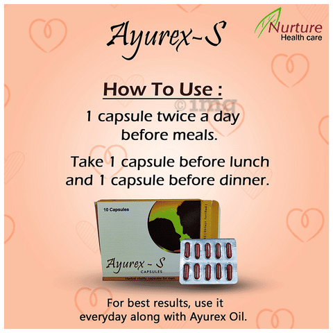 Ayurex-S Capsule image Ayurex-S Capsule image