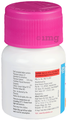 Thyronorm 125mcg Tablet image