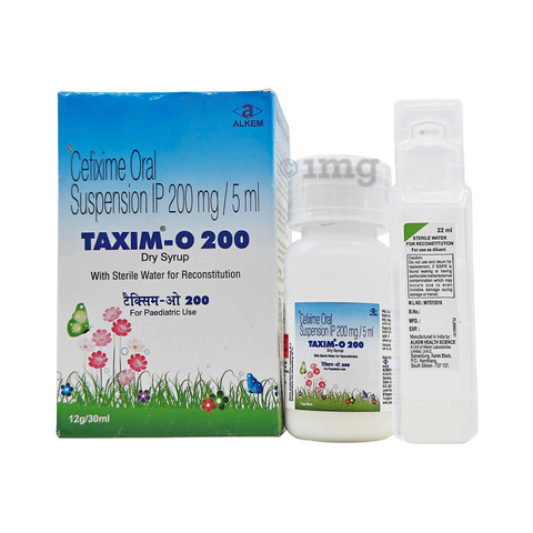taxim o 200mg dry syrup
