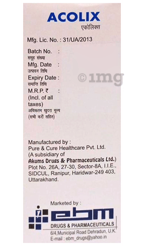Acolix Syrup image