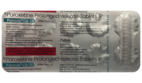 Parovis-CR 25 Tablet image