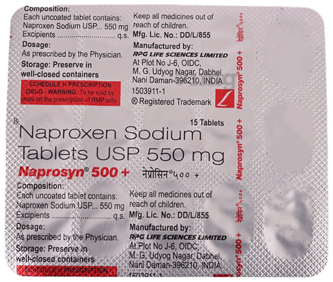 Naprosyn 500 + Tablet image