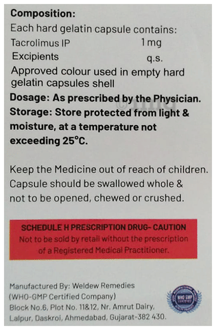 Toromus 1mg Capsule image