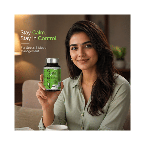 Zeniqua Calm Ease Capsule: Buy bottle of 60.0 capsules at best