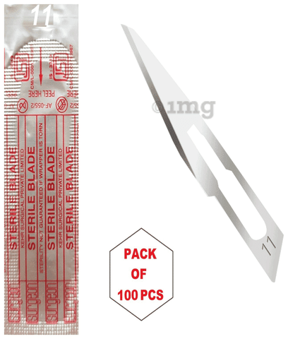 Agarwals Carbon Steel Sterile Surgical Blade 11: Buy combo pack of