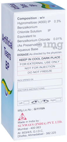Artificial Tears BP Eye Drop image