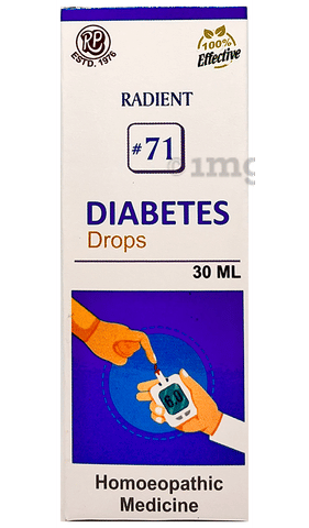 Radient #71 Diabetes Drops image Radient #71 Diabetes Drops image
