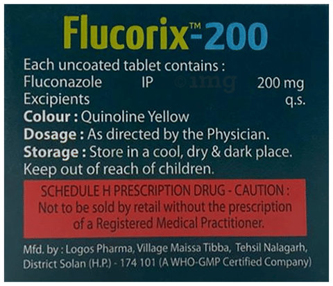 Flucorix 200 Tablet image Flucorix 200 Tablet image