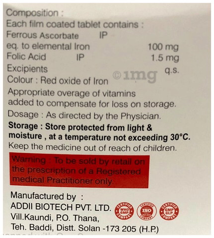 Ferolac 30 Tablet image