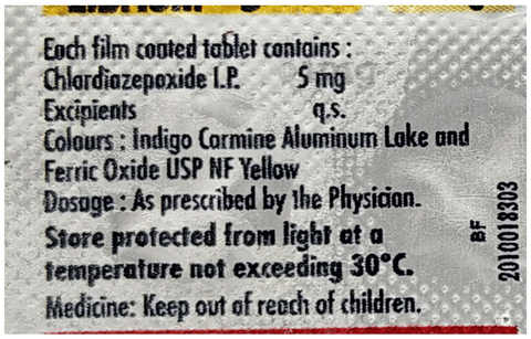 Librium 5mg Tablet image