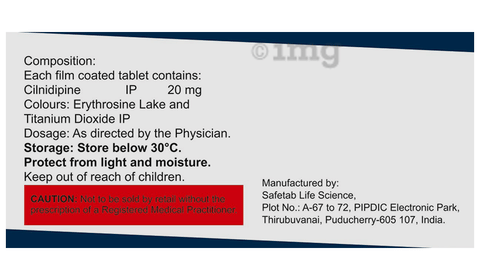 Cilgest 20 Tablet image