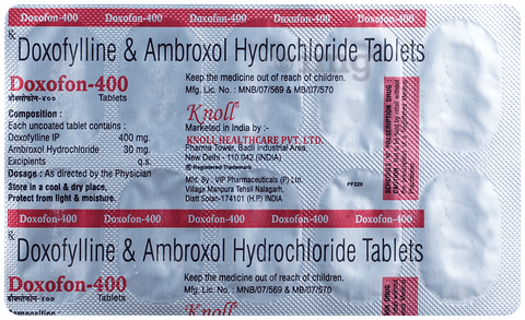 Doxofon 400mg Tablet image