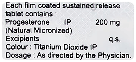 Prolutax 200mg Tablet SR image Prolutax 200mg Tablet SR image