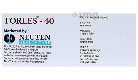 Torles 40 Tablet image Torles 40 Tablet image