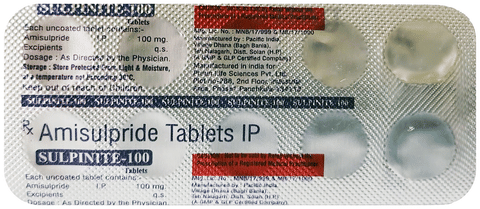 Sulpinite 100 Tablet image Sulpinite 100 Tablet image