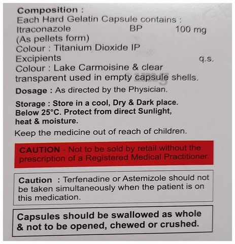 Earlitraz 100 Capsule image