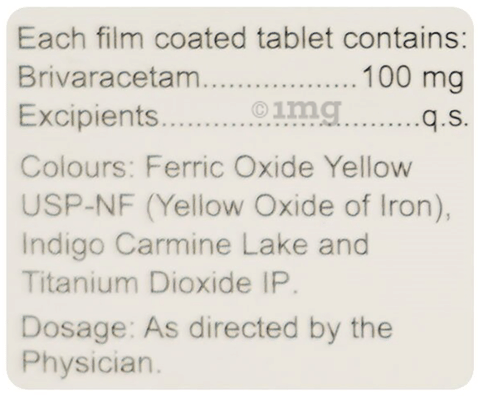 Brivasure 100mg Tablet image