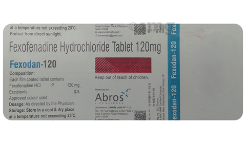 Fexodan 120 Tablet image