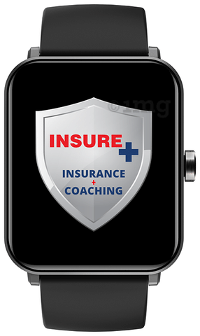 GOQii Smart Vital Max with 5 Lakh Health 1 Lakh Life Insurance