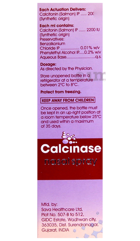 Calcinase Nasal Spray image