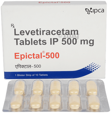 Epictal 500mg Tablet image