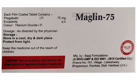 Maglin 75 Tablet image Maglin 75 Tablet image