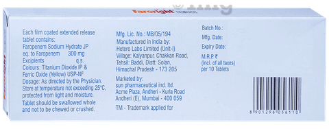 Faroright ER 300 Tablet image